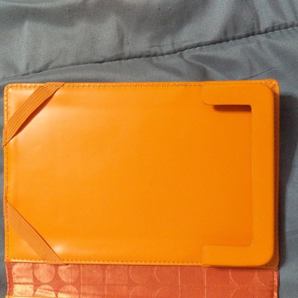 #704HTF Retired Kate Spade New York Hot Pink & Orange Cover For AmazonFireTablet - Picture 4 of 8